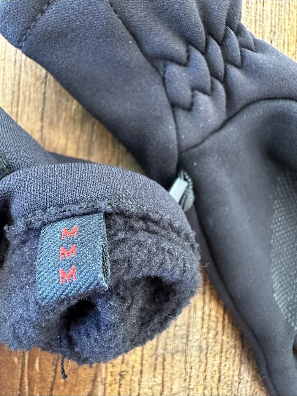 Head Black Stretch Touchscreen Gloves